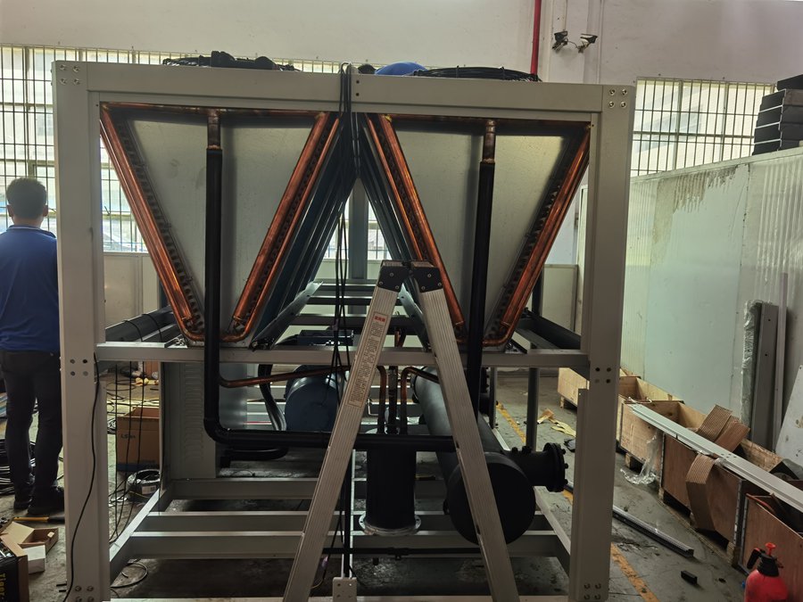 風冷螺桿機跑油